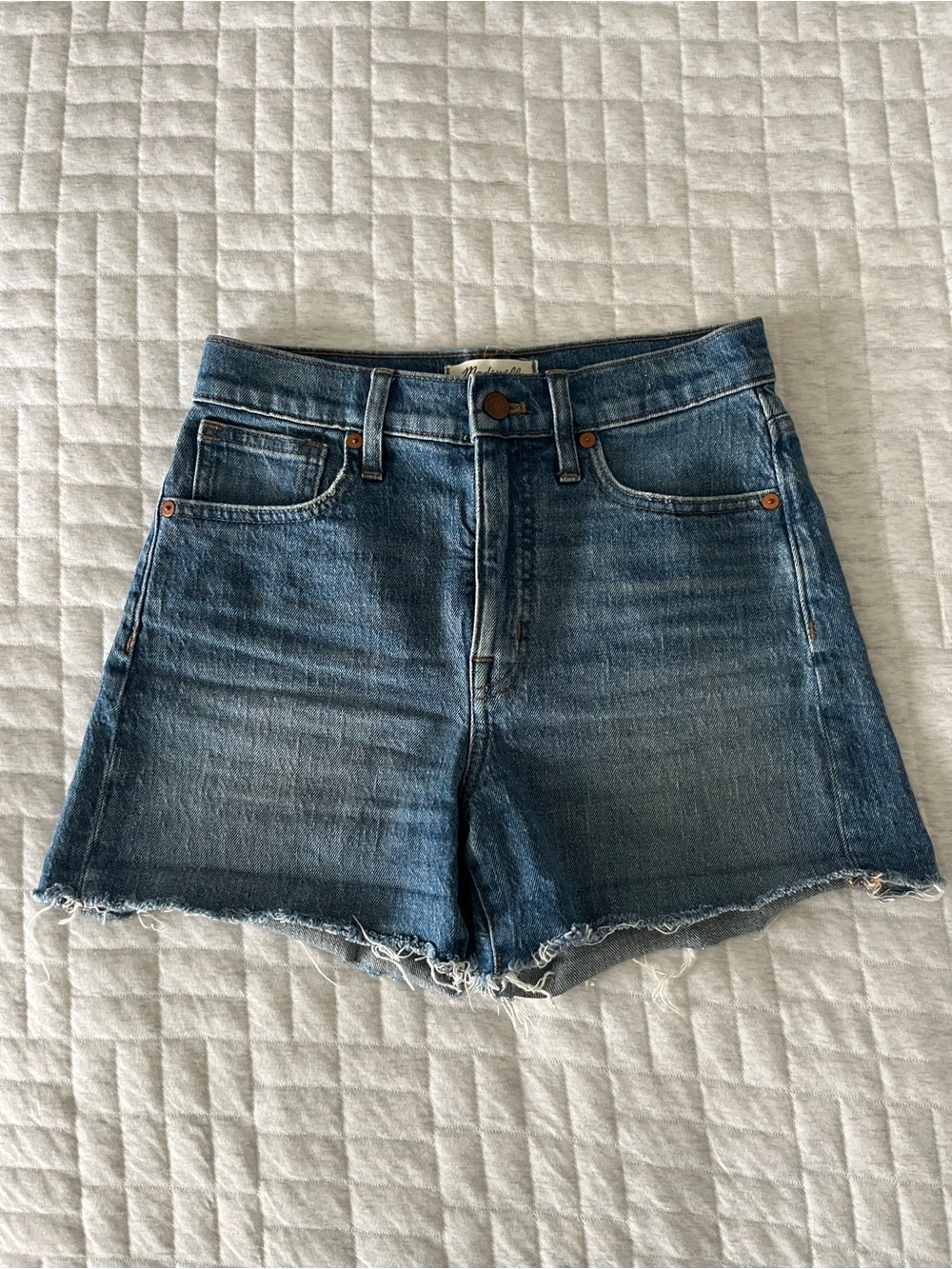 Madewell High-Rise Denim Shorts 25
